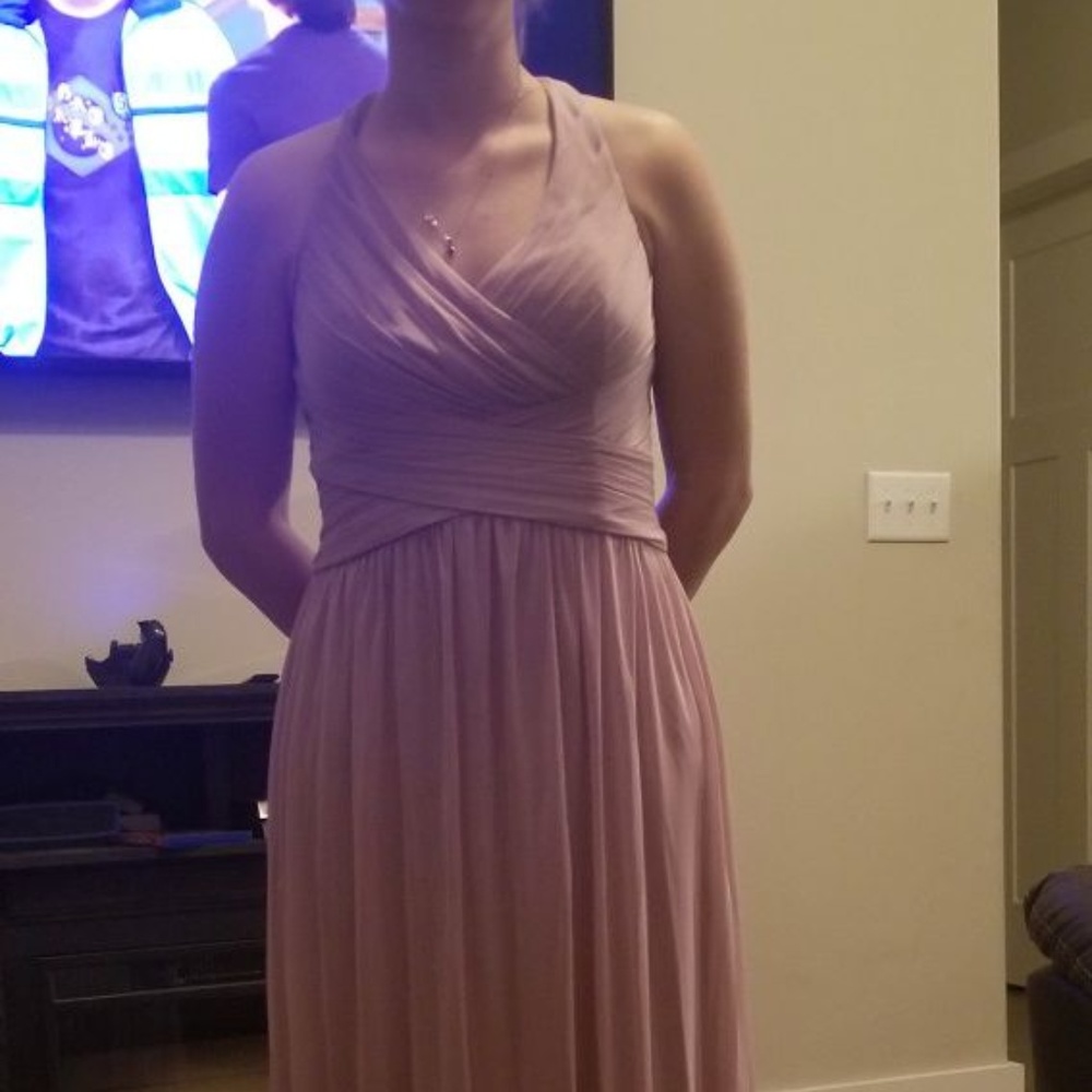 Dusty Pink Bridesmaid dress
